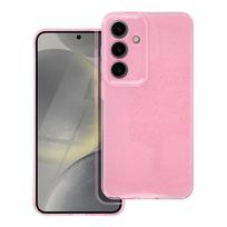 Dėklas telefonui BLINK 2 mm skirtas SAMSUNG S24 rožinis