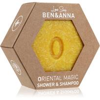 BEN&ANNA Love Soap Shower & Shampoo kietas šampūnas ir dušo želė 2 viename Oriental Magic 60 g
