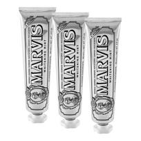 Dantų pasta su fluoru Marvis Withening Mint, 3 x 85 ml