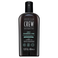 Dušo želė ir šampūnas American Crew 3-in-1 Chamolie + Pine, 450 ml