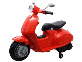 Vaikiškas elektrinis motoroleris „VESPA" PA0139 CZ, raudonas