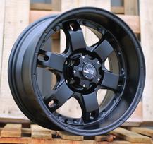 Ratlankis RACINGLINE BK749 R16x8 5x114.3 ET -10 CB 83.1 (Black Half Matt) (765 kg)