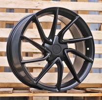 Ratlankis RACINGLINE YS1285 R19x8.5 5x114.3 ET 38 CB 64.1 (Black Half Matt) (900 kg)