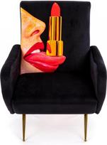 Seletti Fotelis su aukšta atrama Seletti Wears Toiletpaper Tongue