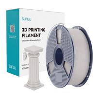 Sunlu PLA High-Speed Marble Filament (light gray), Filament Sunlu PLA High-Speed Marble (jasnoszary)