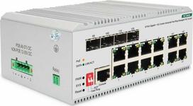 Šakotuvas Digitus DN-651139 tinklo komutatorius Valdomas L2 Gigabit Ethernet (10/100/1000) Pilka