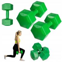 Fiksuoti hanteliai 2x 5 kg