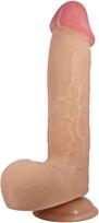 Pretty Love Classics Sliding 23,4 minkštas TPE dildo - Kūno spalva