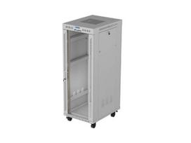 Pastatoma rack spinta 19" 32U 600x800 pilka stiklinės durys LCD Lanberg (flat pack) V2