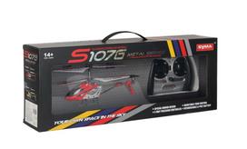 Sraigtasparnis RC SYMA S107G, raudonas