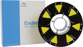 Creality Ender PLA Filament Yellow, 3D Cartridge (yellow, 1 kg, 1.75 mm, on a spool)