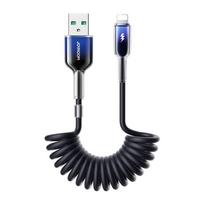 Joyroom USB-A to Lightning Cable S-A43 Crystal, 18W, 2.4A, 1.5m, Black