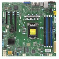 Supermicro - Motherboard X11SCL-F Motherboard - micro ATX - LGA1151 Socket C242 Chipsatz USB 3.1 Gen 1 2 x Gigabit LAN Onboard-Grafik