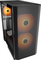 Cougar Midi Tower Case, Airface FLO, ARGB, Black