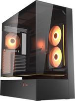 Cougar Midi Tower Case, CFV235, ARGB, Glass, Black