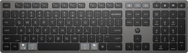 HP 725 Wireless Keyboard - Multi-Device, Dual-Mode, Programmable, Rechargeable - Nightfall Black, spill resistant - ENG / 9T5B2AA#ABB
