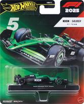 Mattel HOT WHEELS PREMIUM F1 Sauber Gabriel Bartoleto bolidas 5 (JKD89)
