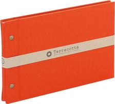 Nuotraukų albumas „Terracotta”, A5-raudonas-horizontalus TER-A5F-120-R