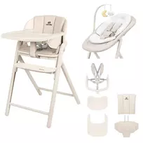 3in1 maintimo kėdutė ir gultukas Carrello Tenero, Olympus beige