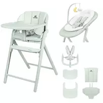 3in1 maintimo kėdutė ir gultukas Carrello Tenero, Elysium green