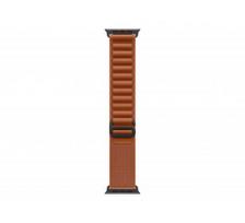 Apple 49mm Terra Cotta Alpine Loop - Small - Black Titanium Finish | Apple