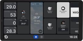 Shelly Wall Display X2i Black
