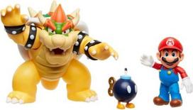 Super Mario - Mario vs. Bowser Diorama Set (64512-4L)