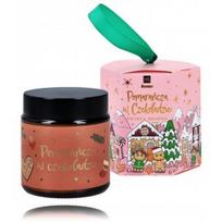 HiSkin Homme Orange in Chocolate Soy Candle aromatinė sojų vaško žvakė - 100 ml.