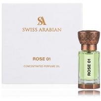 Swiss Arabian Rose 01 Concentrated Perfume Oil aliejiniai kvepalai moterims - 12 ml.