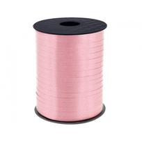 Plastikinė juostelė balionams ir dovanoms rišti, švelni rausva (5mm. X 458 m.)