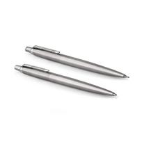 Parker Rinkinys: Automatinis pieštukas + Tušinukas Jotter Stainless Steel CT – 2093256