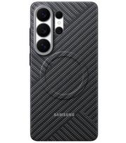 Originalus pilkas dėklas "Carbon Magnet Case" Samsung Galaxy S26 Ultra telefonui "EF-KS948SSE"