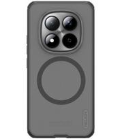 Juodas / skaidrus dėklas Xiaomi Redmi Note 15 Pro 5G telefonui "Nillkin Super Frosted Pro Magnetic"