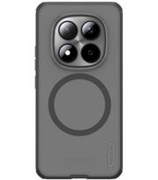Juodas / skaidrus dėklas Xiaomi Redmi Note 15 Pro Plus 5G telefonui "Nillkin Super Frosted Pro Magnetic"