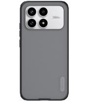 Juodas / skaidrus dėklas Poco F8 Pro telefonui "Nillkin Super Frosted Pro"