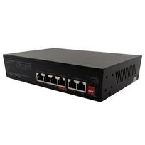 PoE šakotuvas 1000Mbps 4portų +2G uplink
