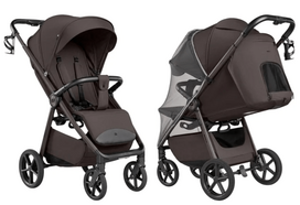 CARRELLO sportinis vežimėlis BRAVO LITE DELUXE, Supreme Brown, CRL-5529