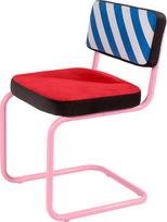 Seletti Kėdė Seletti Superchair su juostelėmis su rožiniu rėmu