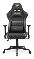 COUGAR CGR-A2F-GLB Universali kompiuterinių žaidimų kėdė Minkšta apmušta sėdynė Juoda, Auksas