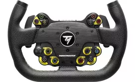 Thrustmaster EVO Racing 31U Leather Juoda, Geltona Vairas PC, PlayStation 4, PlayStation 5, Xbox