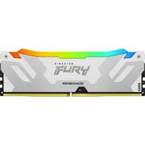 Kingston FURY Renegade/CUDIMM DDR5/24GB/8400MHz/CL40/1x24GB/RGB/White | KF584CU40RWA-24 | 740617346862