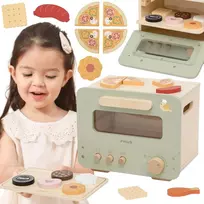 VIGA Medinė virtuvės orkaitė Saldžių ir aštrių maisto produktų kepimo rinkinys 12akc.