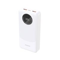 Dudao K12Pro 22.5W PD 20000mAh USB-A, USB-C balta išorinė baterija