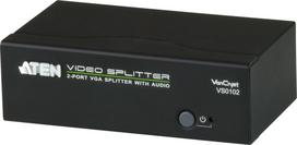 Aten ATEN VGA Splitter with Audio, 2 ports, 450 MHz - VS0102 | VS0102 | 4710423778856