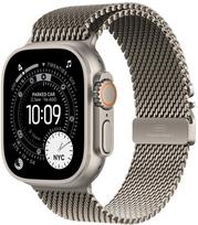 Apple Watch Ultra 3 GPS + Cellular 49mm Natural Titanium / Titanium Milanese Loop M Gray (MEWY4QR/A) | 195950609752 | 195950609752