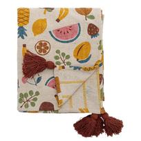 Iš perdirbtos medvilnės vaikiškas pledas 130x160 cm Fruitta – Bloomingville Mini