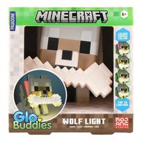 Šviestuvas Paladone Minecraft Wolf GloBuddies, įvairių spalvų