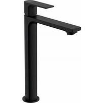 Aukštas praustuvo maišytuvas Hansgrohe Rebris E 72581670, juodas matinis | 72581670 | 4059625418482