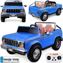 Akumuliatoriais maitinamas automobilis dviems - klasikinis Ford Bronco pikapas PA0338
