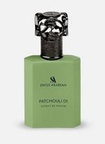 Unisex kvepalai Swiss Arabian Patchouli 01 Extrait de Parfum ilgai išliekantis citrusinis ir medienos aromatas